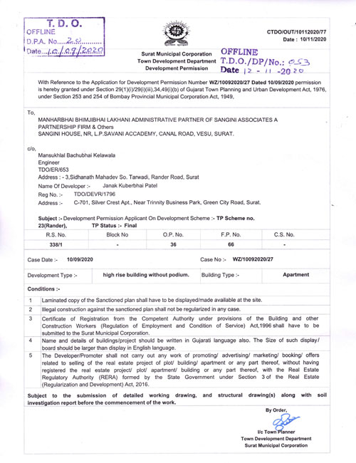 Development Permission