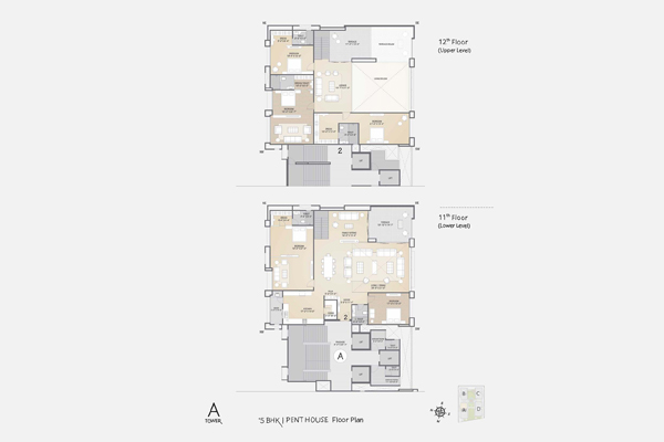 Luxurious 4, 5 BHK flats in Surat