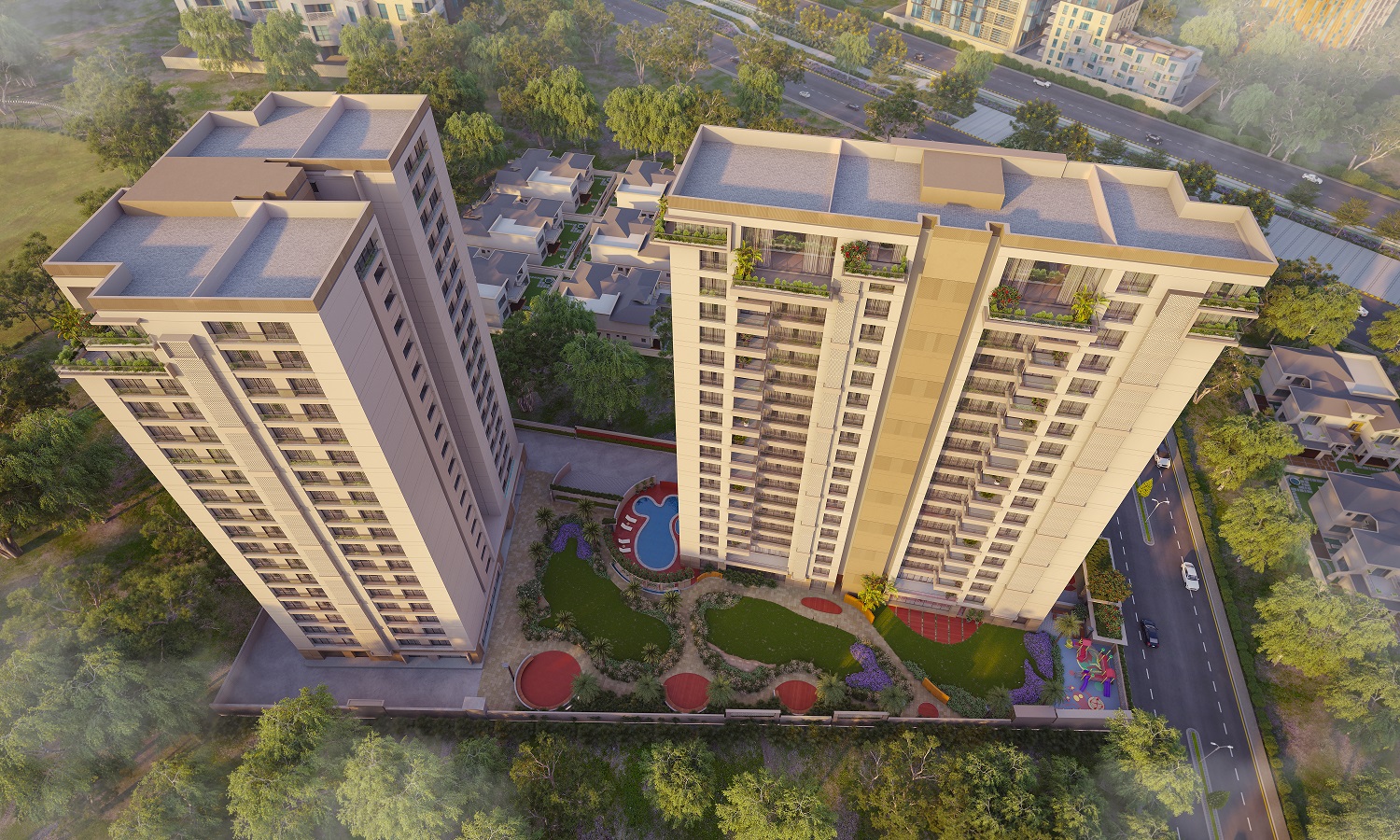 Luxurious 5 BHK flats in vesu 