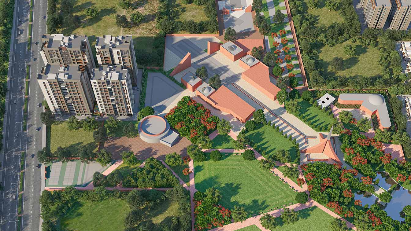 Buy 4,4.5 and 5 BHK Flats in vesu | Sangini siddhanta